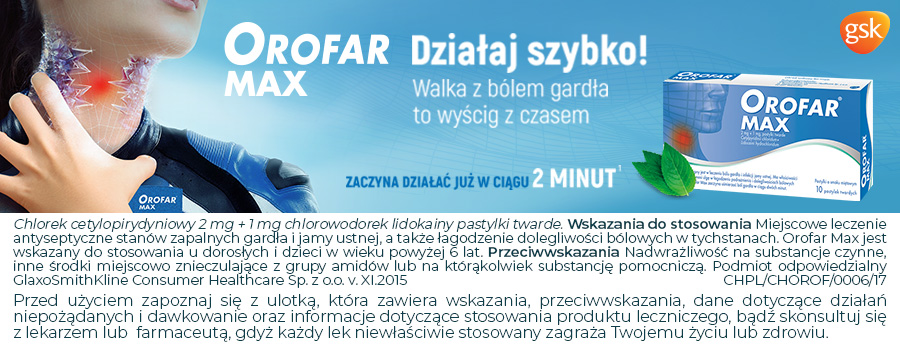 produkty w aptece online z kategorii Ból gardła