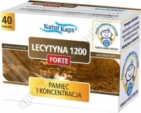 Lecytyna naturcaps forte 1200mg x 40kaps. (HASCO-LEK)