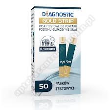 Diagnostic Gold Strip test x 50 pasków