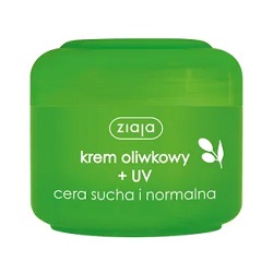 ZIAJA OLIWKOWA, krem z filtrem UV, cera sucha i normalna, 50 ml *