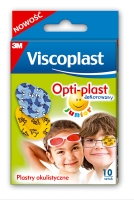 Plaster okulistyczny OPTI-PLAST 62x50mm /junior/ Dekorowany 10szt.