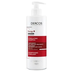 VICHY DERCOS szampon energizujący z aminexilem czerwony 400ml *