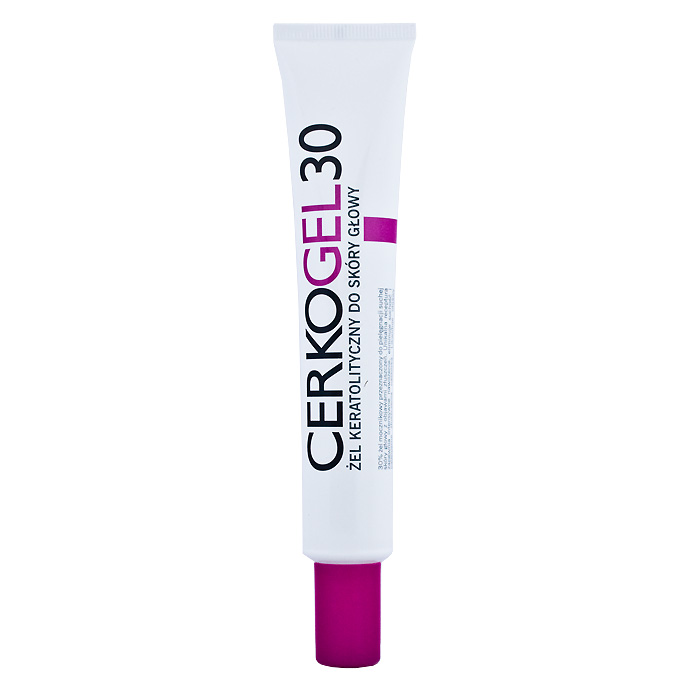 CERKOGEL 30,  30% peeling mocznikowy do skóry głowy,  50 g *