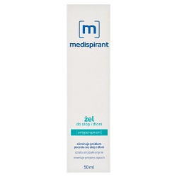 Medispirant Żel do stóp i dłoni 50 ml *