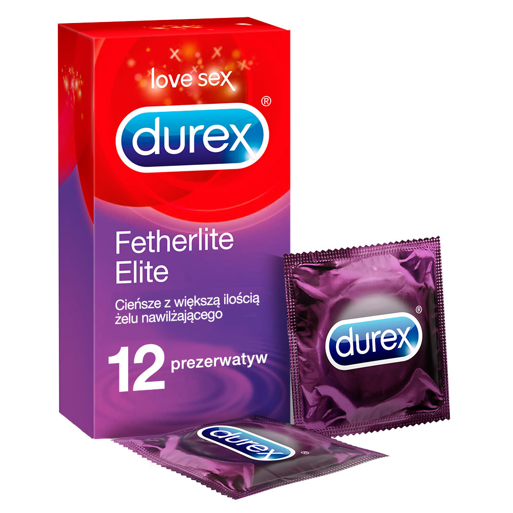 DUREX Fetherlite Elite prezerwatywy x 12 sztuk