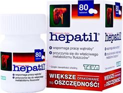 Hepatil 0, 15 g x 80 tabletek