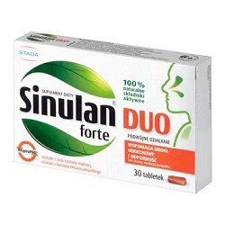 Sinulan Duo Forte tabl.powl. 0,45g 30tabl. *