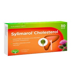 Sylimarol Cholesterol 30 kaps.twarde( na wątrobę )*