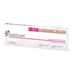 SUTRICON plastry silikonowe na blizny 5x30cm 1op. (5 szt.) *