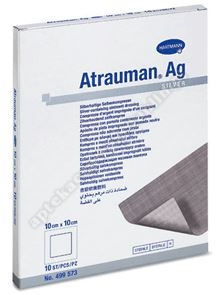 Opatr.Atrauman AG z maścią 10x10cm 1szt.