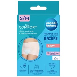 Canpol Babies, majtki poporodowe, wielorazowe, siateczkowe, 73/001, rozmiar S/M, 2 szt. *