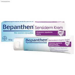 Bepanthen Sensiderm krem do skóry atopowej, z egzemą, AZS 50g *