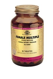 SOLGAR Female Multiple wit. min.  dla kobiet 60 tabletek