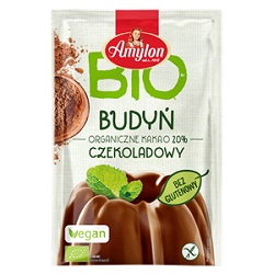 Budyń czekoladowy bezglutenowy BIO 40g -AMYLON *