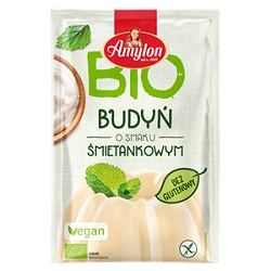 Budyń śmietankowy bezglutenowy BIO 40g -AMYLON *