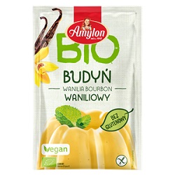 Budyń waniliowy bezglutenowy BIO 40g -AMYLON *