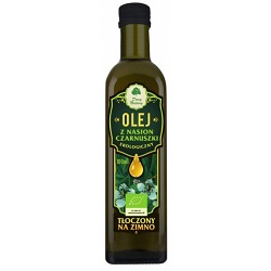 Olej z nasion czarnuszki virgin BIO 100ml -Dary Natury*