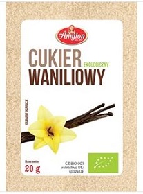 Cukier Waniliowy BIO 20g -AMYLON *