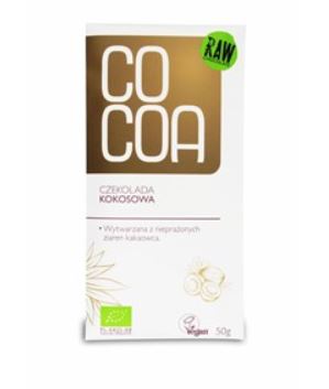 Czekolada kokosowa BIO 50g COCOA