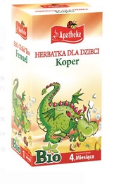 Herbatka dla dzieci- koper BIO 20x 1,5g APOTHEKE