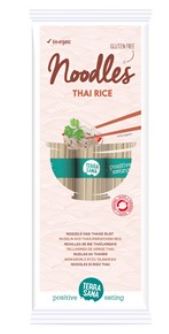 Makaron (ryżowy z ryżu tajskiego) bezglutenowy BIO 250g TERRASANA-