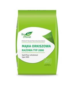 Mąka orkiszowa razowa TYP 2000 BIO 1kg BIO PLANET*