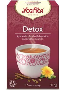 Herbatka detox BIO 17x 1, 8g YOGI TEA
