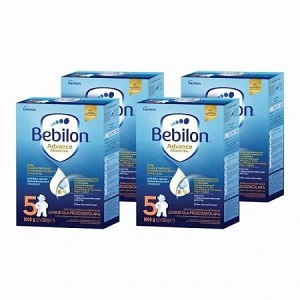 Bebilon 5 Advance Pronutra Junior 1000gx 4 pack+Chusteczki Kindii  nawilżajace. GRATIS!!!