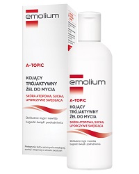EMOLIUM A-TOPIC Kojący trójaktywny żel do mycia 200 ml*
