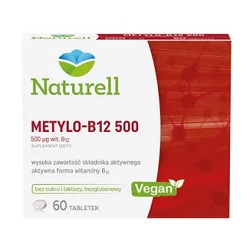 NATURELL Metylo B-12 500- 60 tabl. *