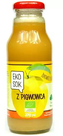 SOK Z PIGWOWCA BIO 270 ml - DARY NATURY