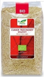 Cukier Trzcinowy Brązowy BIO 500 BioPlanet *
