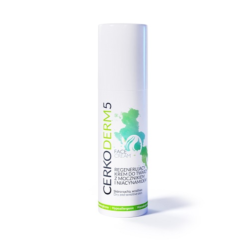 CERKODERM 5 regenerujący krem do twarzy 50 ml *