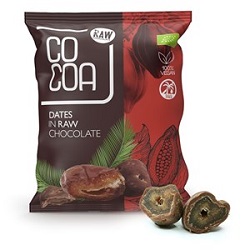 Daktyle w surowej czekoladzie 70g -COCOA*