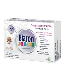 Biaron Junior 30 kapsułek do żucia *+10 kaps.Gratis !!!