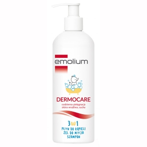 EMOLIUM Dermocare 3w1 Płyn/żel/szampon 400ml