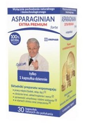 Asparaginian Extra PREMIUM forte kaps. 30kaps.