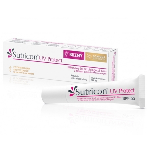 SUTRICON UV Protect - silikonowy Żel do pilęgnacji blizn, SPF35, 15ml-