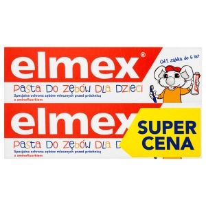 ELMEX Past.do zęb. dla dzieci (0-6) duopack 2szt