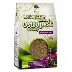 Ostropest plamisty mielony BIO 200 g -Dary Natury*