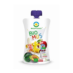 MUS ŚLIWKOWO - BANANOWO - JABŁKOWY BIO 90g *