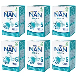 Nestle NAN Optipro 5  mleko modifikowane 6x650g