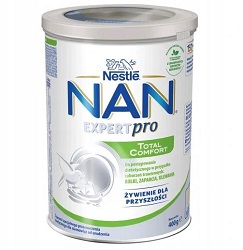 Nestle NAN Expert Total Comfort, w przypadku zaburzeń trawiennych dla niemowląt od urodzenia, 400 g