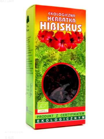 HERBATKA HIBISKUS BIO 50 g - DARY NATURY