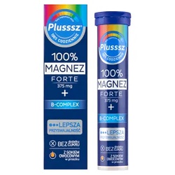 Plusssz 100% Magnez Forte + B-Complex 20 tabl.mus. *