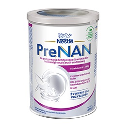 Nestle PreNAN, dla wcześniaków i niemowląt 400 g