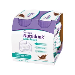 Nutridrink Skin Repair o smaku czekoladowym, 4x200ml *