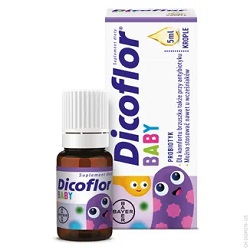 Dicoflor baby krop. 5 ml *+Bebilon 3 junior 200 ml Gratis !!!