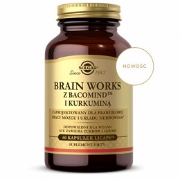 SOLGAR Brain Works kaps. 60 kaps *