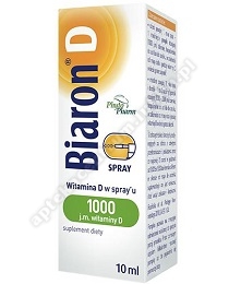 Biaron D spray 1000 j.m. płyn 10 ml